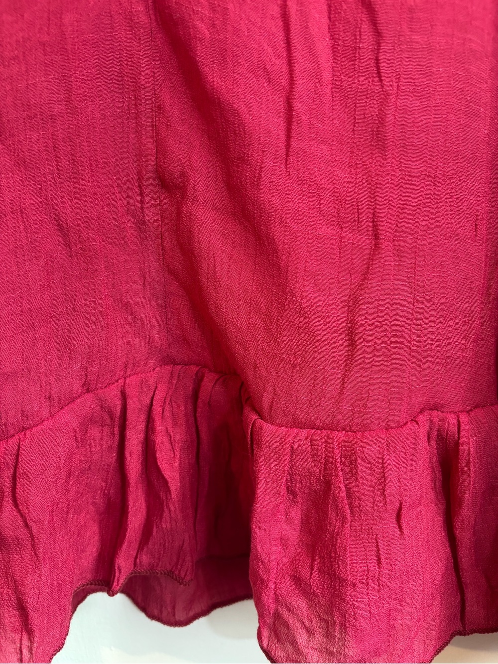 SHEIN Red Tie-Shoulder Swim Cover-Up Dress - Women Swim - Picture 4 of 7